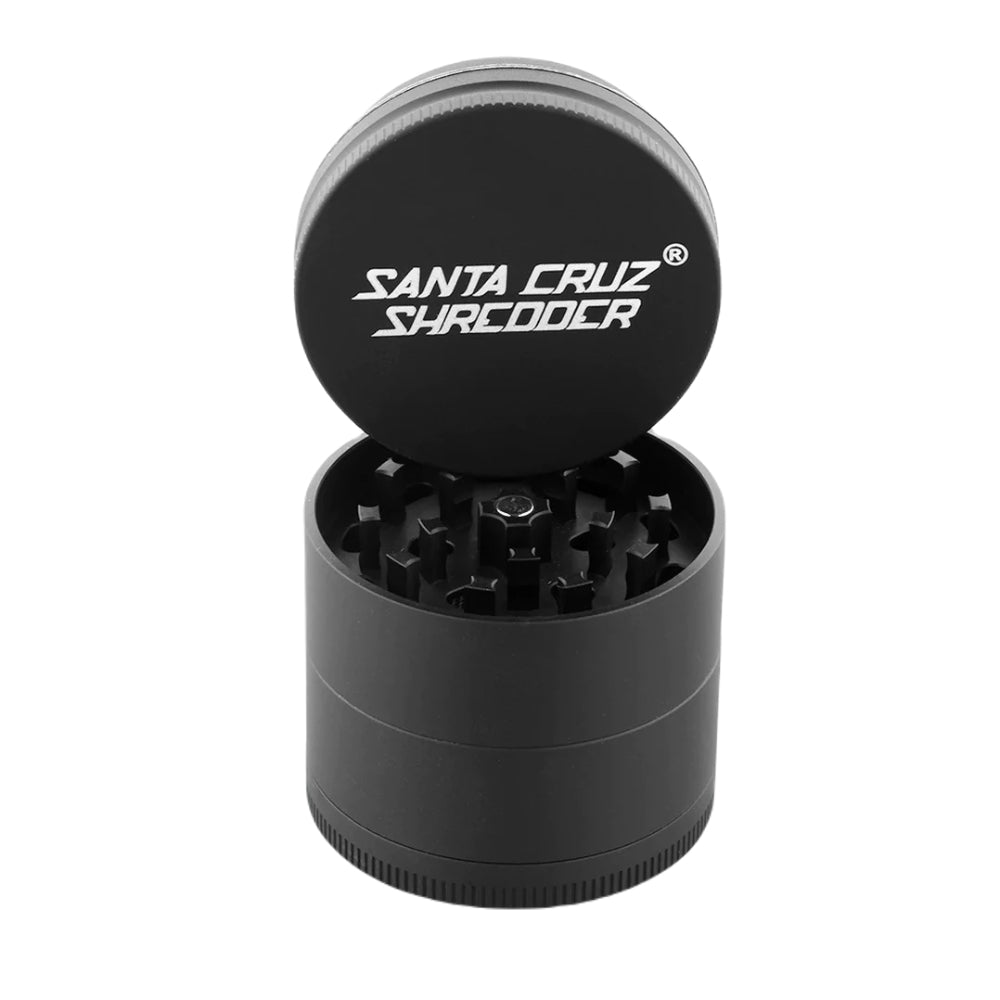 Santa Cruz Shredder Aluminum Herb Grinder | Small | 4-Part | Blue