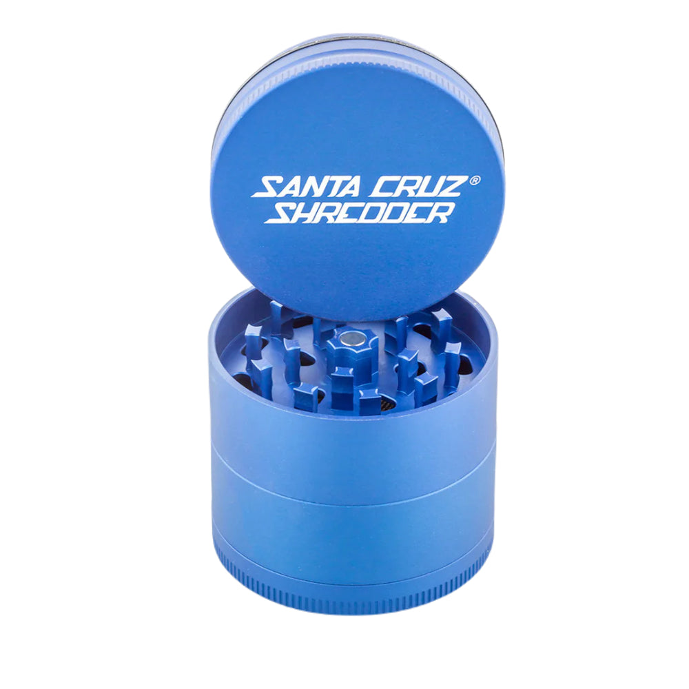 Santa Cruz Shredder Aluminum Herb Grinder | Medium | 4-Part