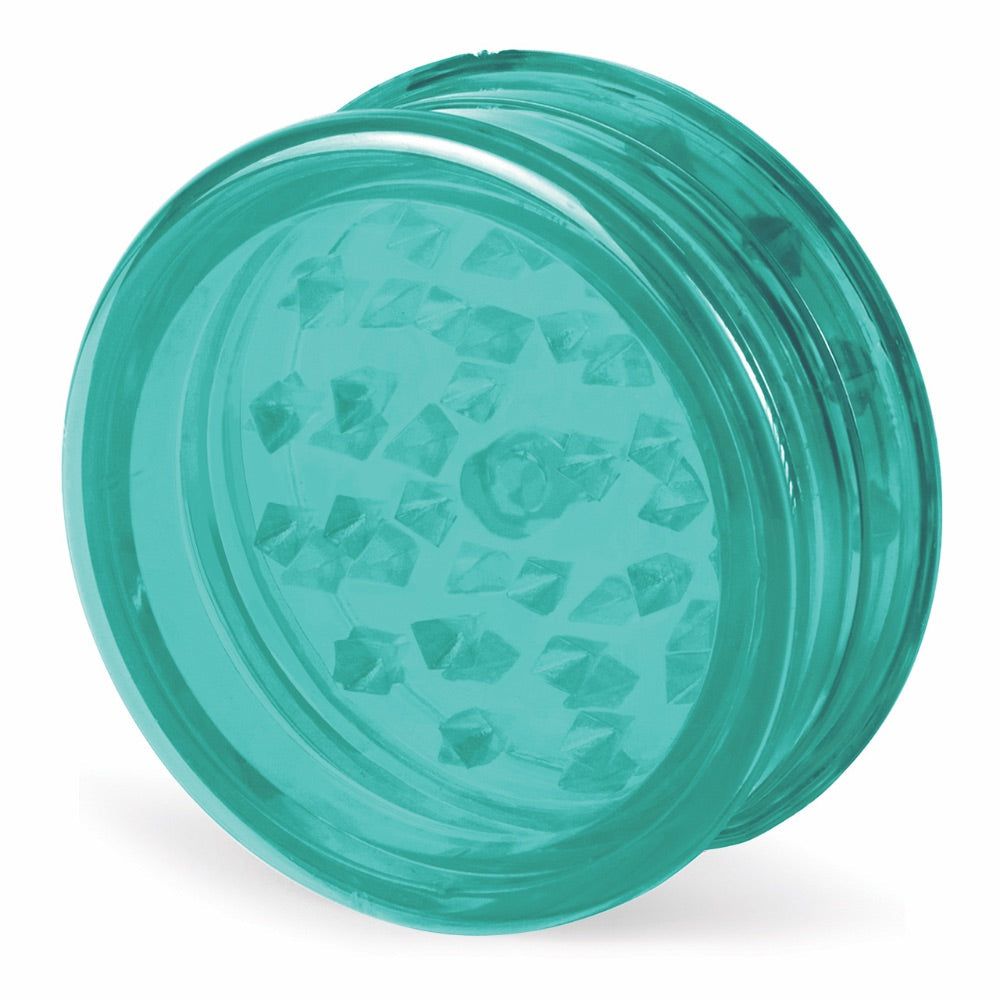 Beamer 90mm 3-Part No Logo Acrylic Grinder | teal