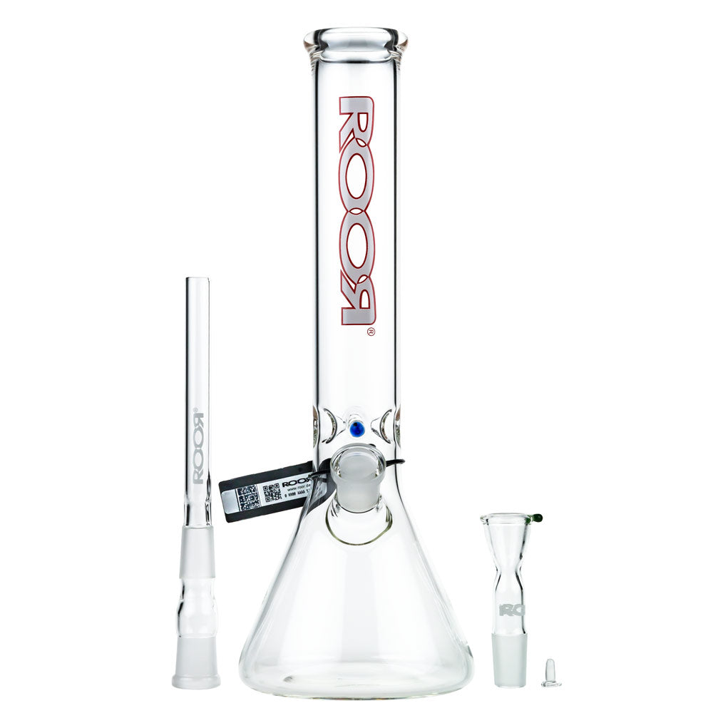 ROOR Little Sista 3.2mm Bong - 18.8mm - Ice Notches | disassembled