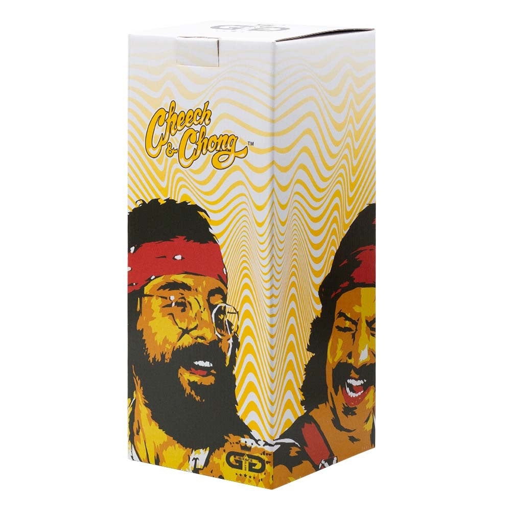 Grace Glass Cheech & Chong High Rollers Straight Tube Bong | box