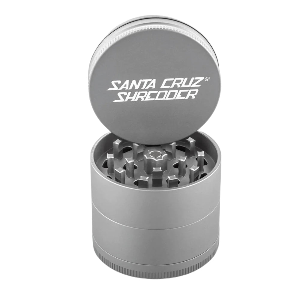 Santa Cruz Shredder Aluminum Herb Grinder | Small | 4-Part