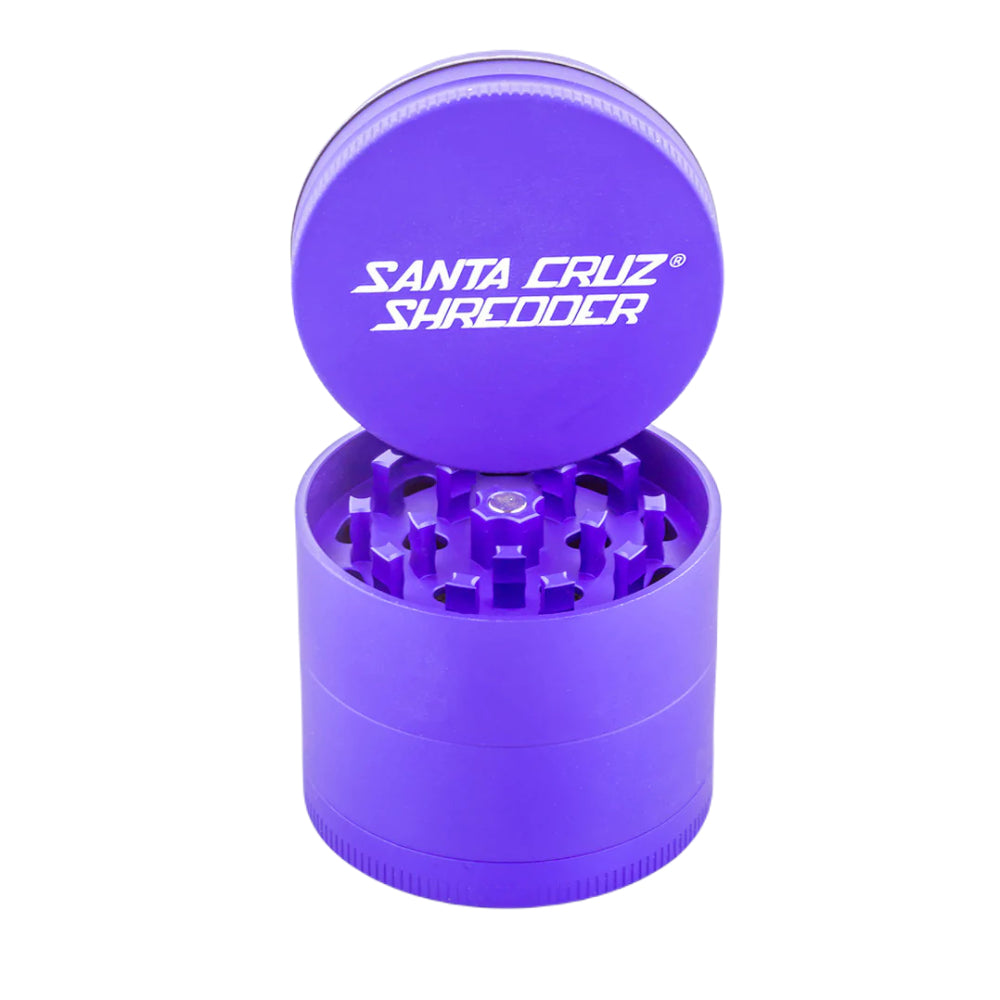 Santa Cruz Shredder Aluminum Herb Grinder | Small | 4-Part