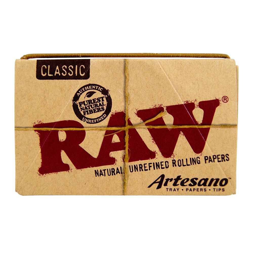 RAW Artesano 1¼ Papers with Tray and Filter Tips