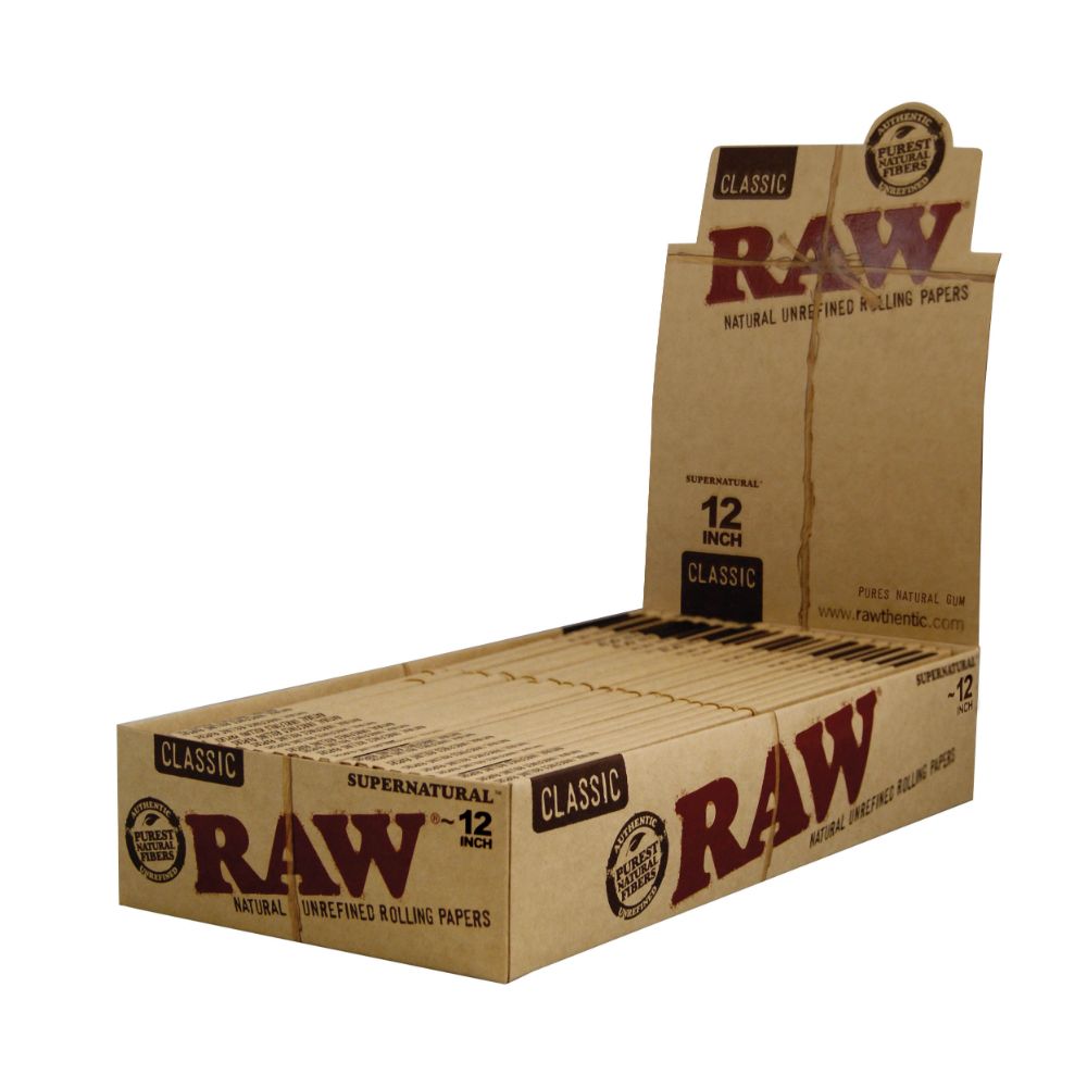 RAW Supernatural Huge Rolling Papers | 12 Inch | Box
