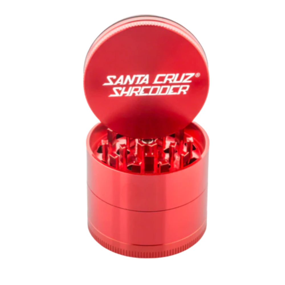 Santa Cruz Shredder Aluminum Herb Grinder | Medium | 4-Part
