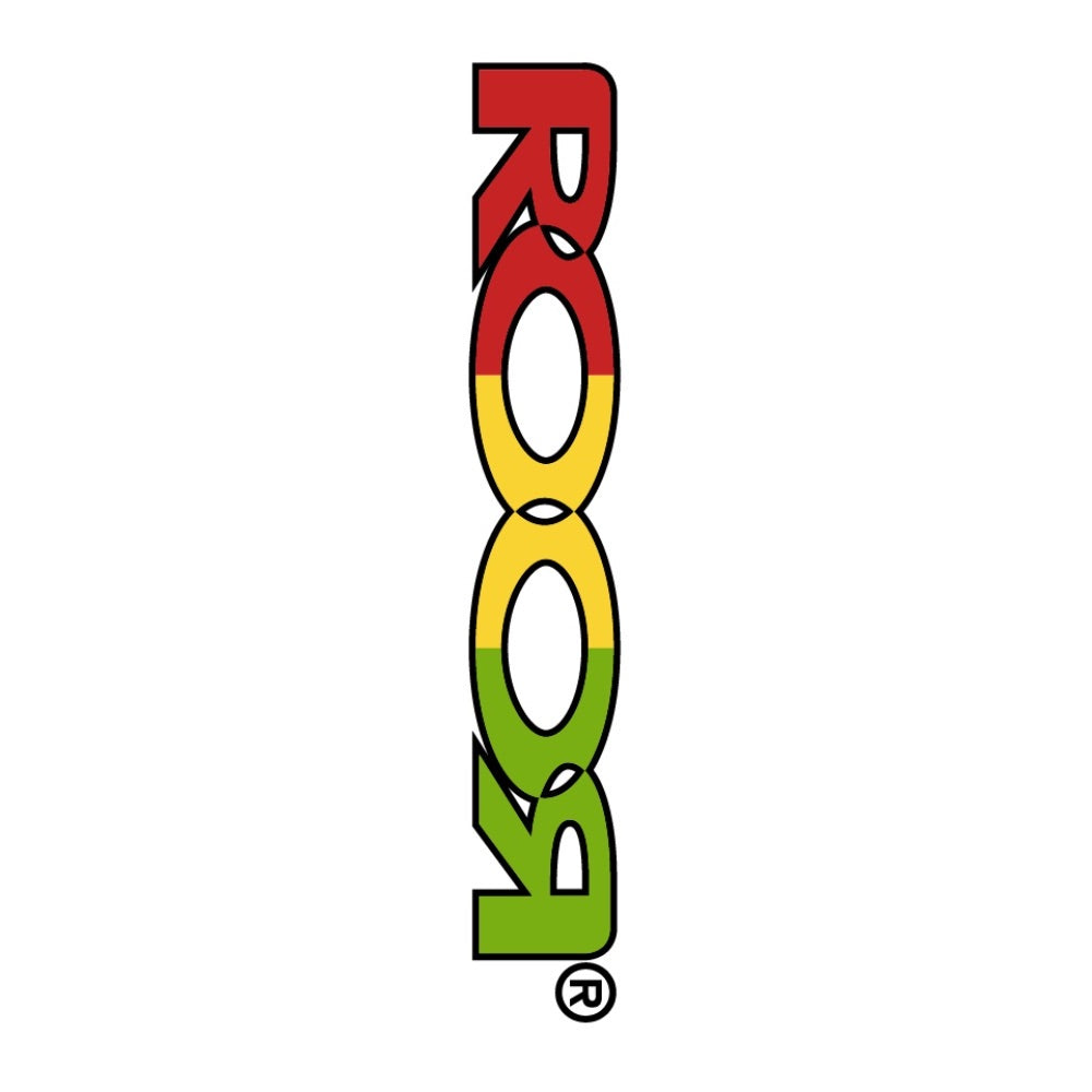 ROOR Little Sista 5.0mm Bong | 35cm | 18.8mm | Ice Notches | Rasta
