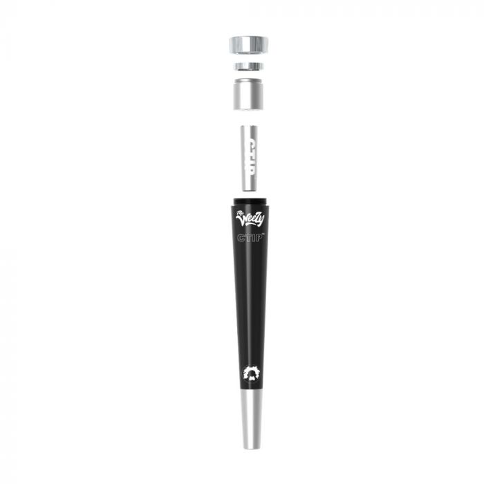 The Weezy CTIP Smoking Pipe | Silver - Disassembled