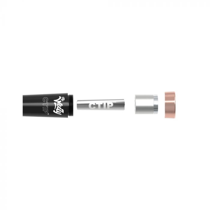 The Weezy CTIP Smoking Pipe | Rose Gold -  Close Up
