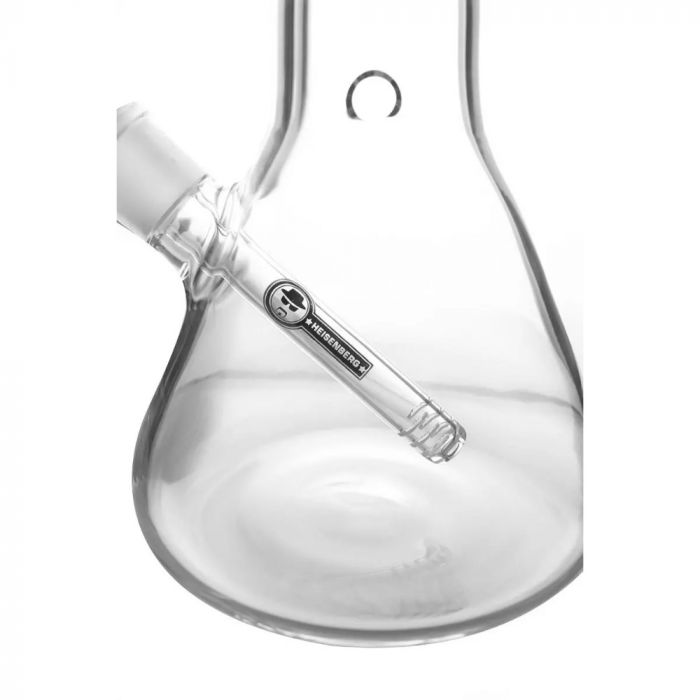 Heisenberg Beaker Bubble 12-Arm Tree Perc Bong | Dark Green | base