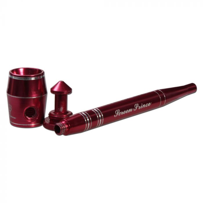 Screen Prince – Screen less Hand Pipe | Fuchsia Dissasembled