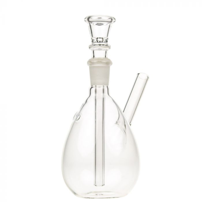 Breit Glass Bubbler with Metal Pipe in Case - Included Glass Bubbler
