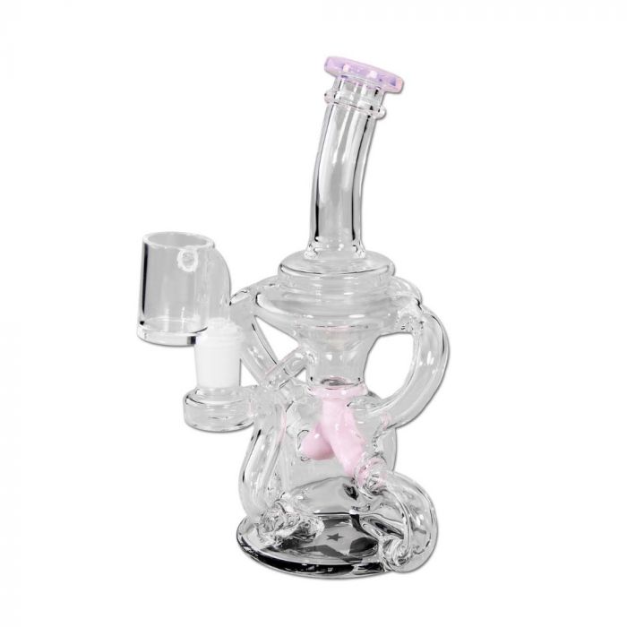 BLAZE Recycler Dab Rig | Pink