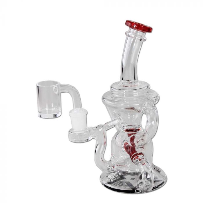 BLAZE Recycler Dab Rig | Red