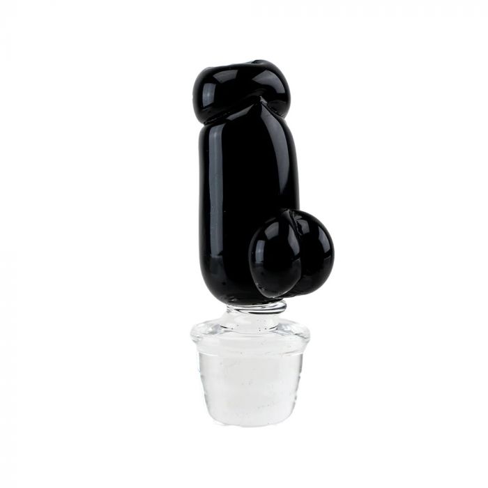 Empire Glassworks Black Phallus Puffco Peak Pro Carb Cap