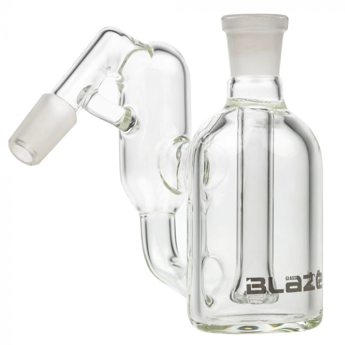 Blaze Glass Recycler Precooler with Showerhead Diffuser | 45 Degree Joint | 14.5mm main product photo