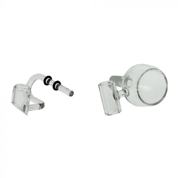 Quartz Glass Honey Pot Vapor Dome with Male Joint - 10mm 