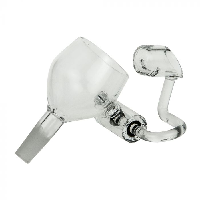 Quartz Glass Honey Pot Vapor Dome with Male Joint - 10mm 