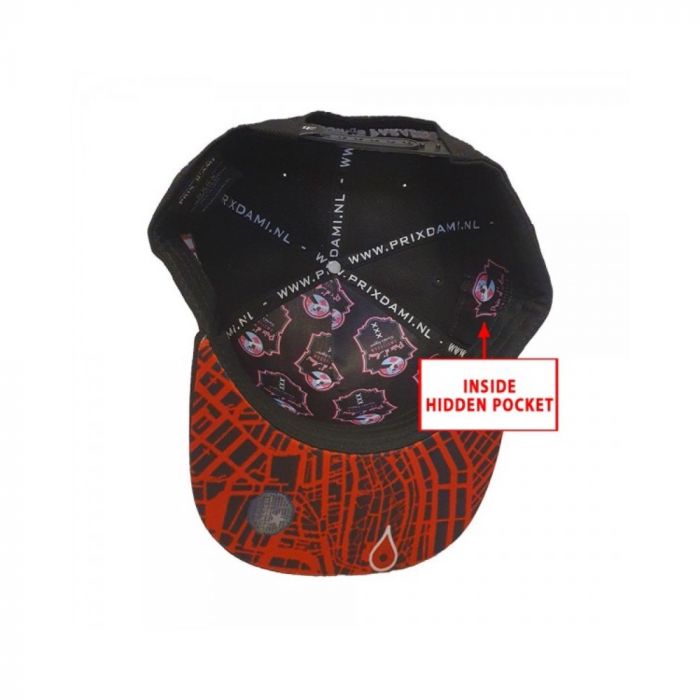 Lauren Rose x Prix D'Ami 020 Amsterdam Snapback Hat | bottom view