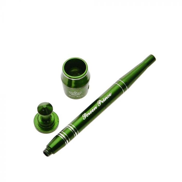 Screen Prince Screen less Hand Pipe | Green