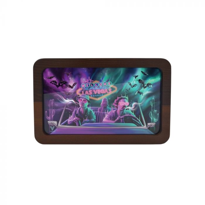 V Syndicate 3D High Def Wood Rolling Tray | Medium | Bat Country main product photo