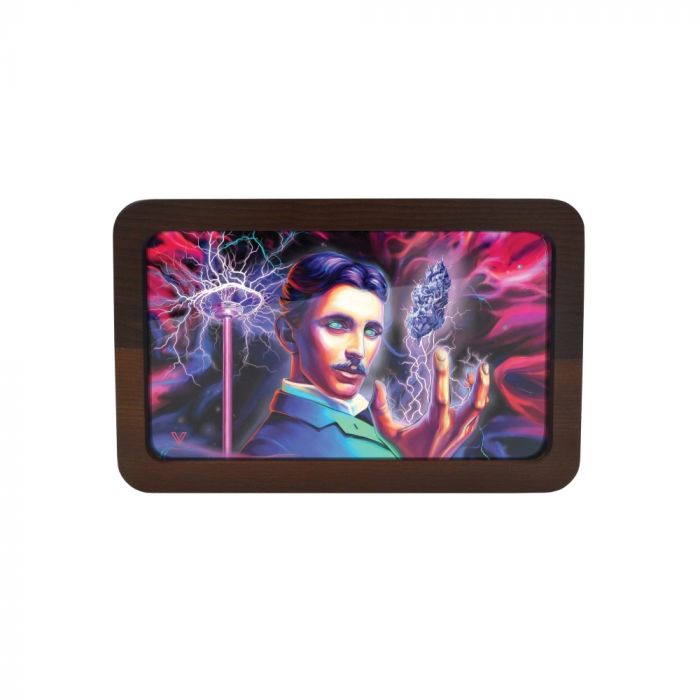 V Syndicate 3D High Def Wood Rolling Tray | Medium | High Voltage main product photo