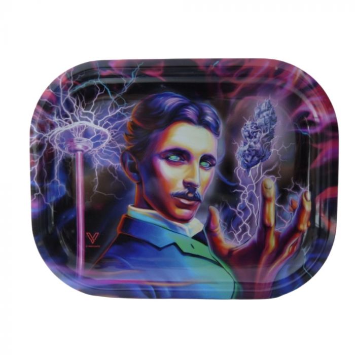 V Syndicate 18x14 Metal Rolling Tray | High Voltage main product photo