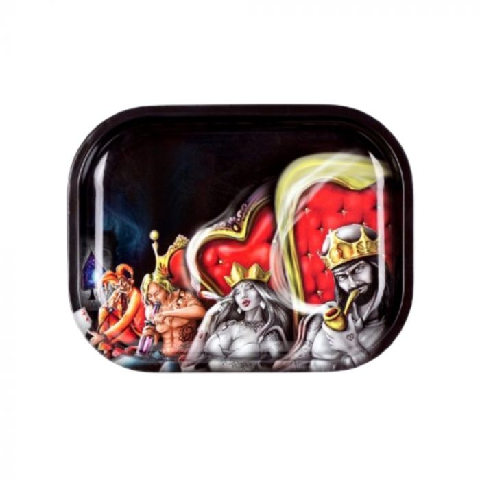 V Syndicate 18x14 Metal Rolling Tray | Royal Highness Court main product photo