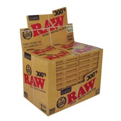 RAW Classic 300's Creaseless Rolling Papers | Box