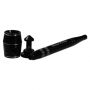 Screen Prince – Screen less Hand Pipe | Black - Dissasembled