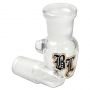 Black Leaf - Glass Dispenser for I-Tal Hemp Wick - Small