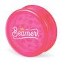 Beamer 63mm Crown Logo Design Virgin Acrylic Grinder | Pink