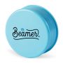 Beamer 63mm Crown Logo Design Virgin Acrylic Grinder | Sky Blue