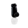 Empire Glassworks Black Phallus Puffco Peak Pro Carb Cap