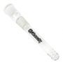 Glasscity Pearl Diffuser Downstem | Clear | 18.8mm - Back View 