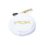 PUK Pod Neoprene Case | White/Gold Lettering