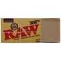 RAW Classic 300's Creaseless Rolling Paper | Single Pack - Open